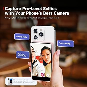 Amazon.com: SYNCO Xview M4 Selfie Monitor Screen iPhone