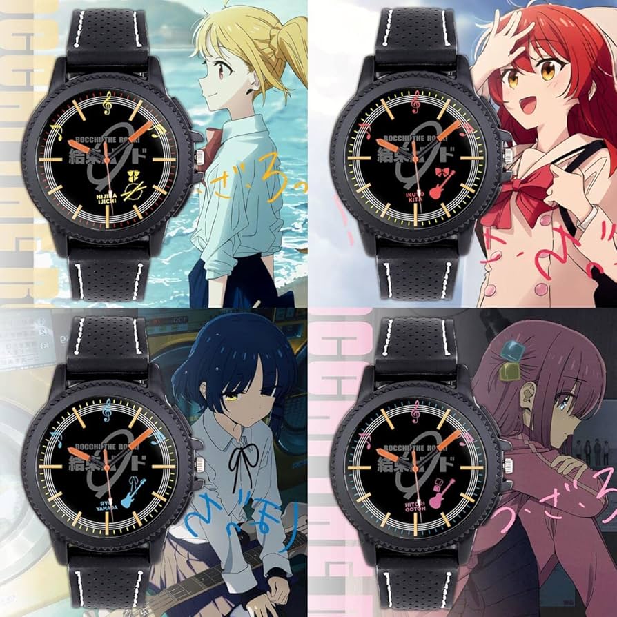 Amazon.co.jp: Bocchi Za Roku! Wristwatch, Watch, Hito Goto
