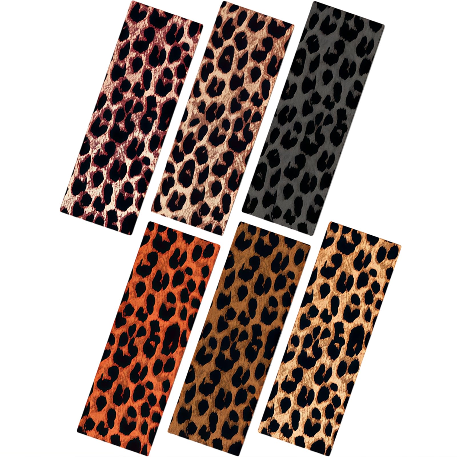 6pcs Women Headband, Wide Headband for Girls Women, Elastic Headband for Running, Yoga, Sports, Daily Fitness(Leopard Pattern)-image-41