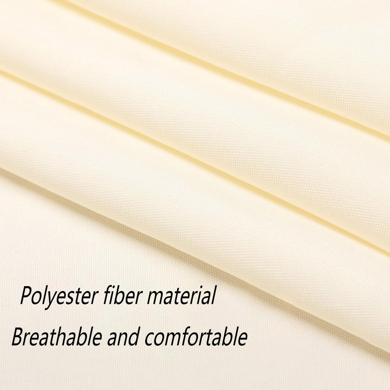 Telo di ricambio per ombrellone da giardino da 6,5 piedi, telo di ricambio per ombrellone a 6 stecche e 8 stecche, telo di ricambio per ombrelloni resistente all'acqua (beige, 300 cm/3 m, 8 stecche)