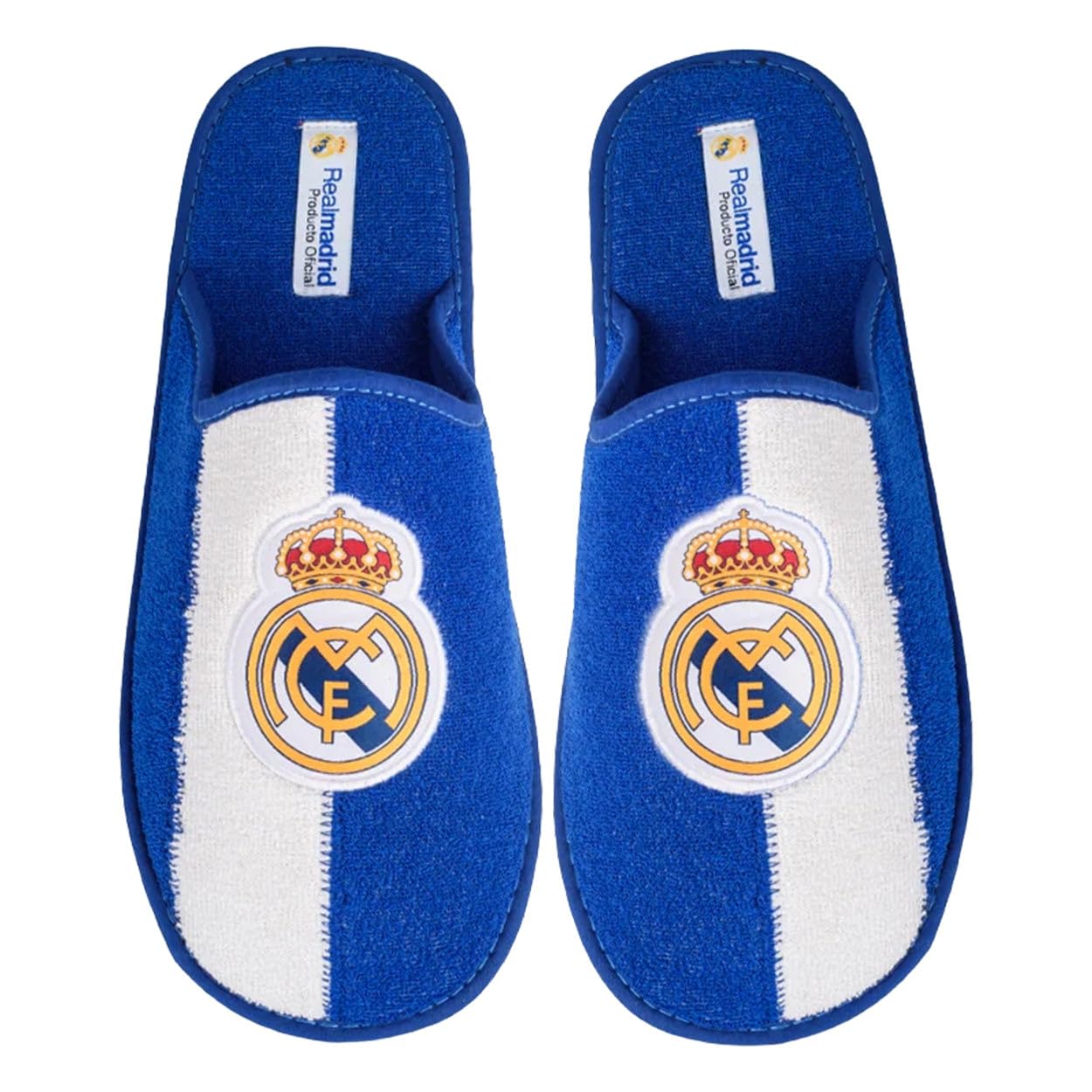 MARPEN SLIPPERS, Real Madrid CF Official Season 24/25 House Slippers for Men or Women, Light Winter, Blue and White, 33 EU — image 1
