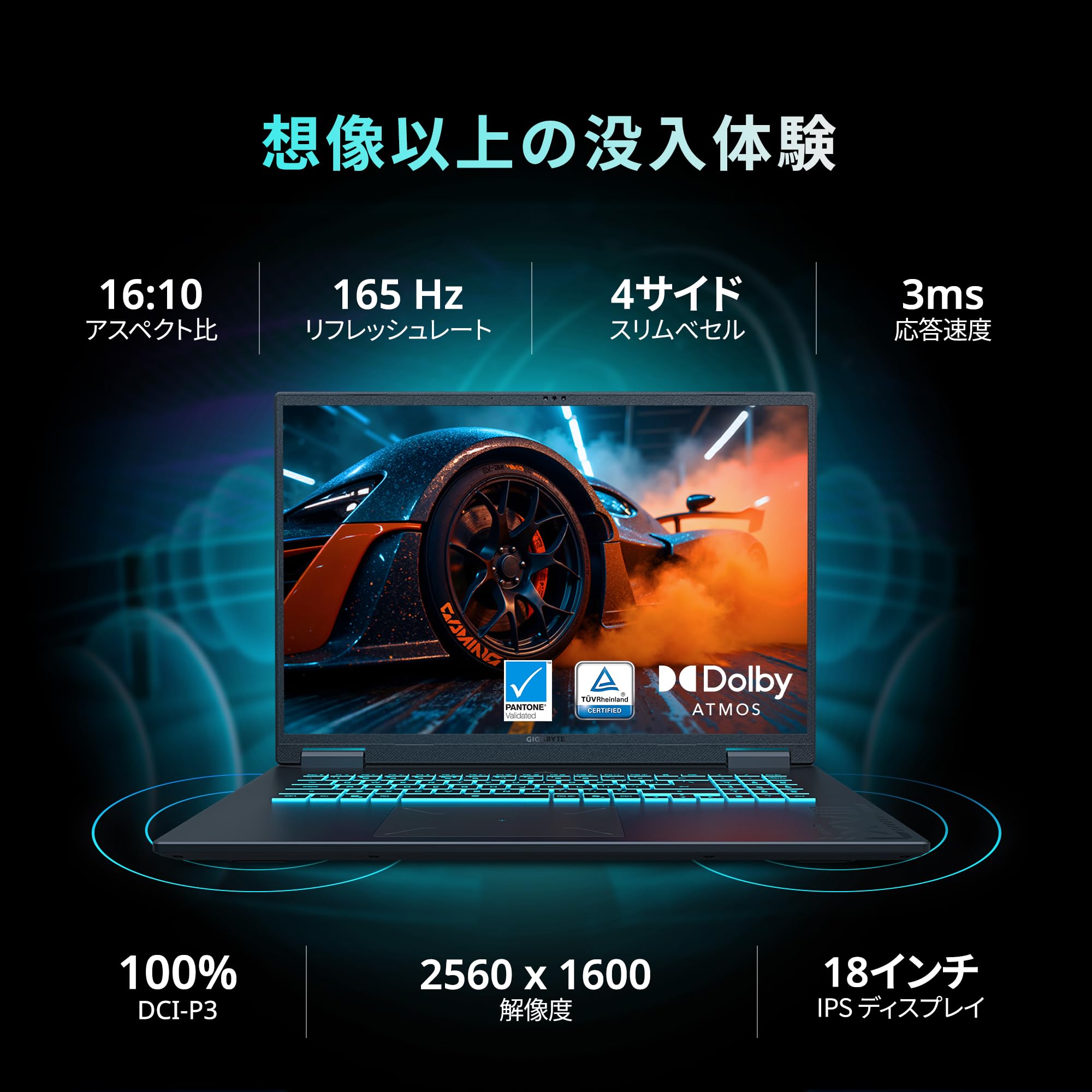 Windowsノート本体 AJ1018 Amazon.co.jp: GAMING ゲーミングノートPC A18 PRO DXJG3JPBC4JH 18