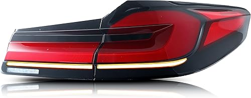 Miniatura 7 de inginuity time Luces traseras LED para BMW G30 F90 M5 Serie 5 2018 2019 2020 Estiramiento facial secuencial señal de giro Lámparas traseras sin