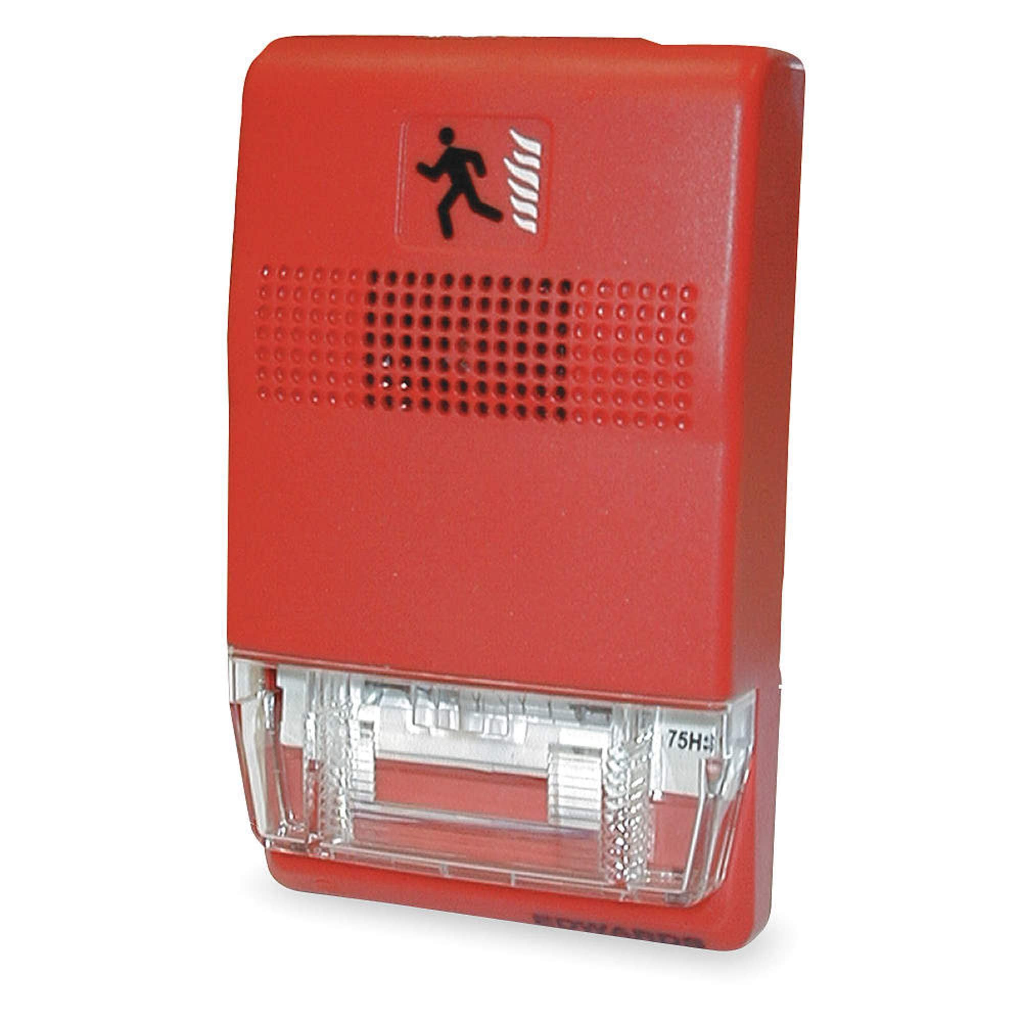 Chime Strobe, Red, H 27/32 x L 4 1/2 in