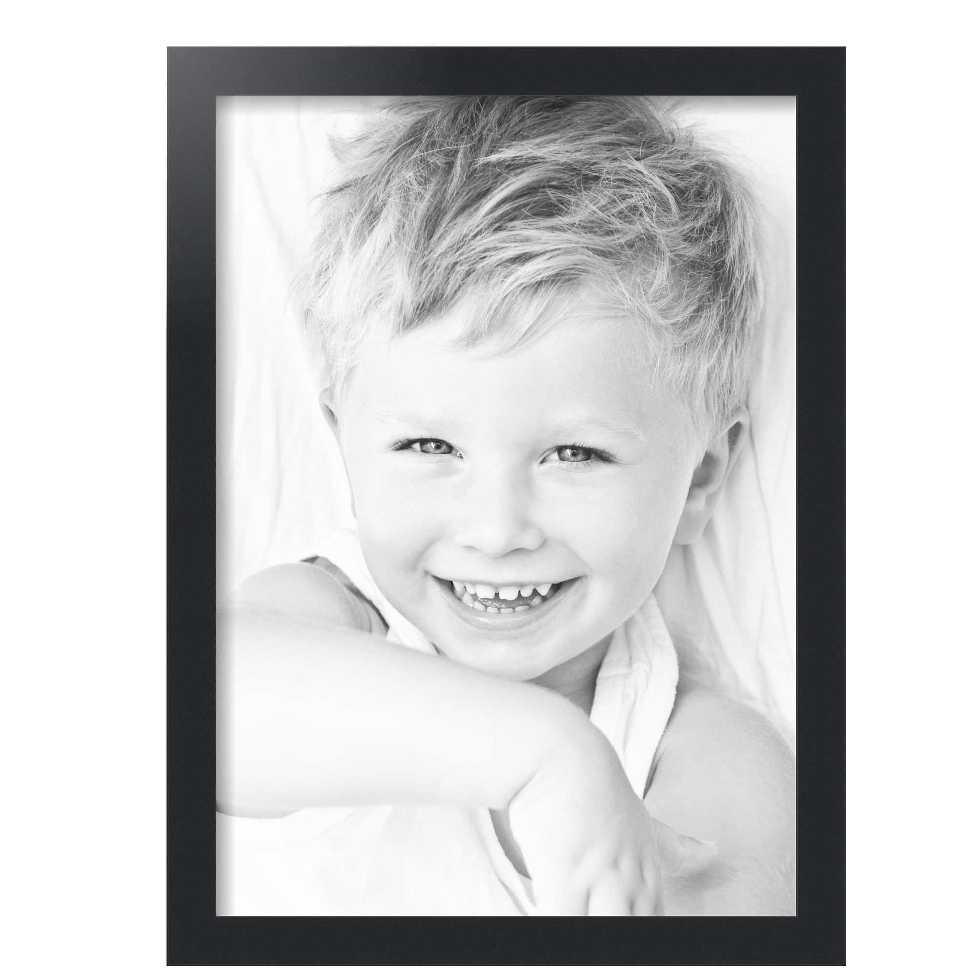 Amazon.com - ArtToFrames 15x21 inch Satin Black Picture Frame
