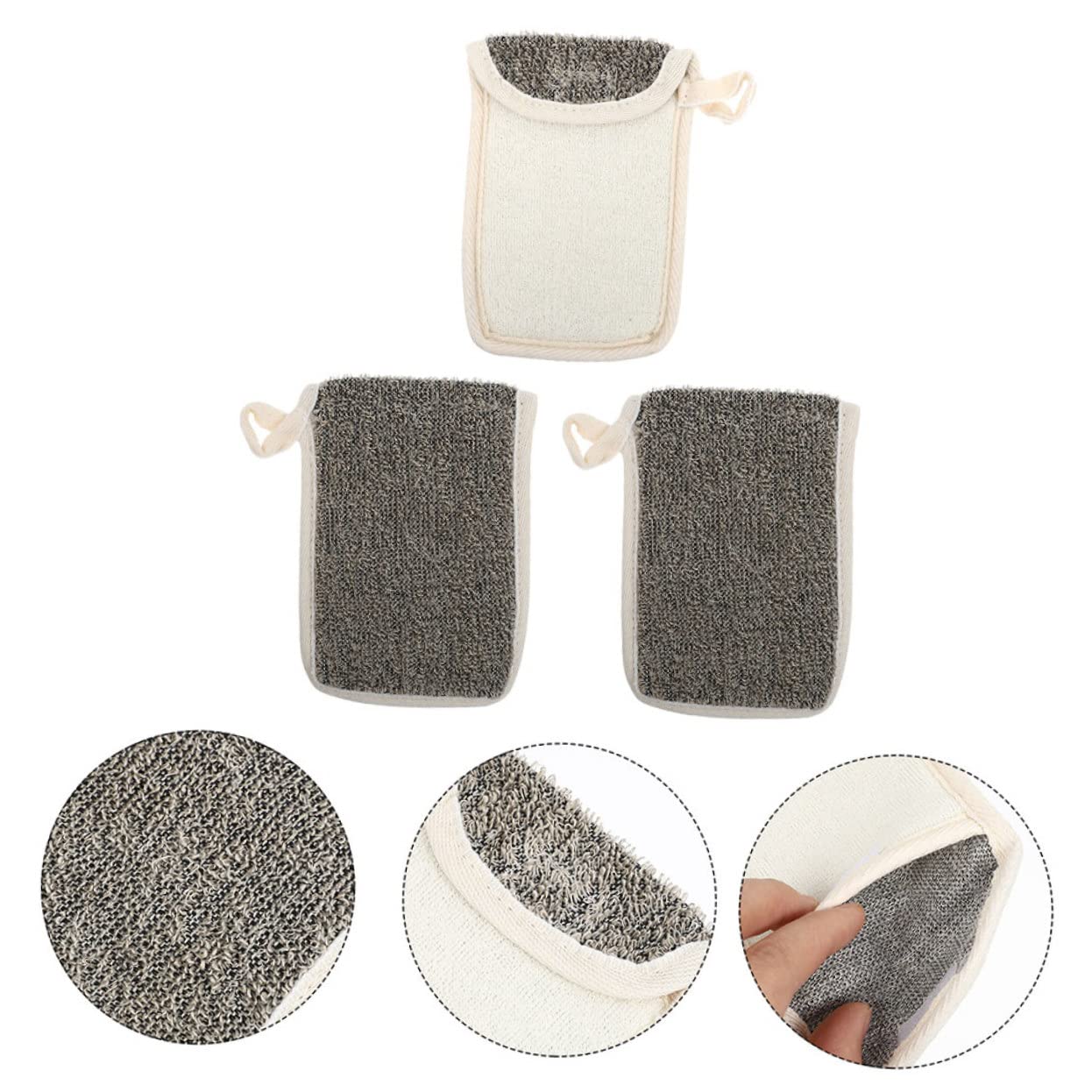 MAGICLULU 15 Pz custodia per sapone fatta a mano sacchetti di sapone per la casa esponja para bañarse spugne portasapone in rete sacchetto di ricezione del sapone pulito bagnoschiuma griglia