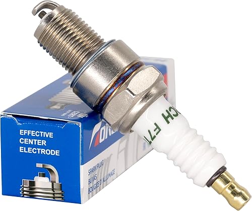 Miniatura 3 de Paquete de 4 bujías TORCH F7TC de repuesto para bujía NGK BP7ES, para bujía BOSCH W5DC, para CHAMPION N9YC N7YC N79Y, para bujía DENSO W22EP-U, OEM