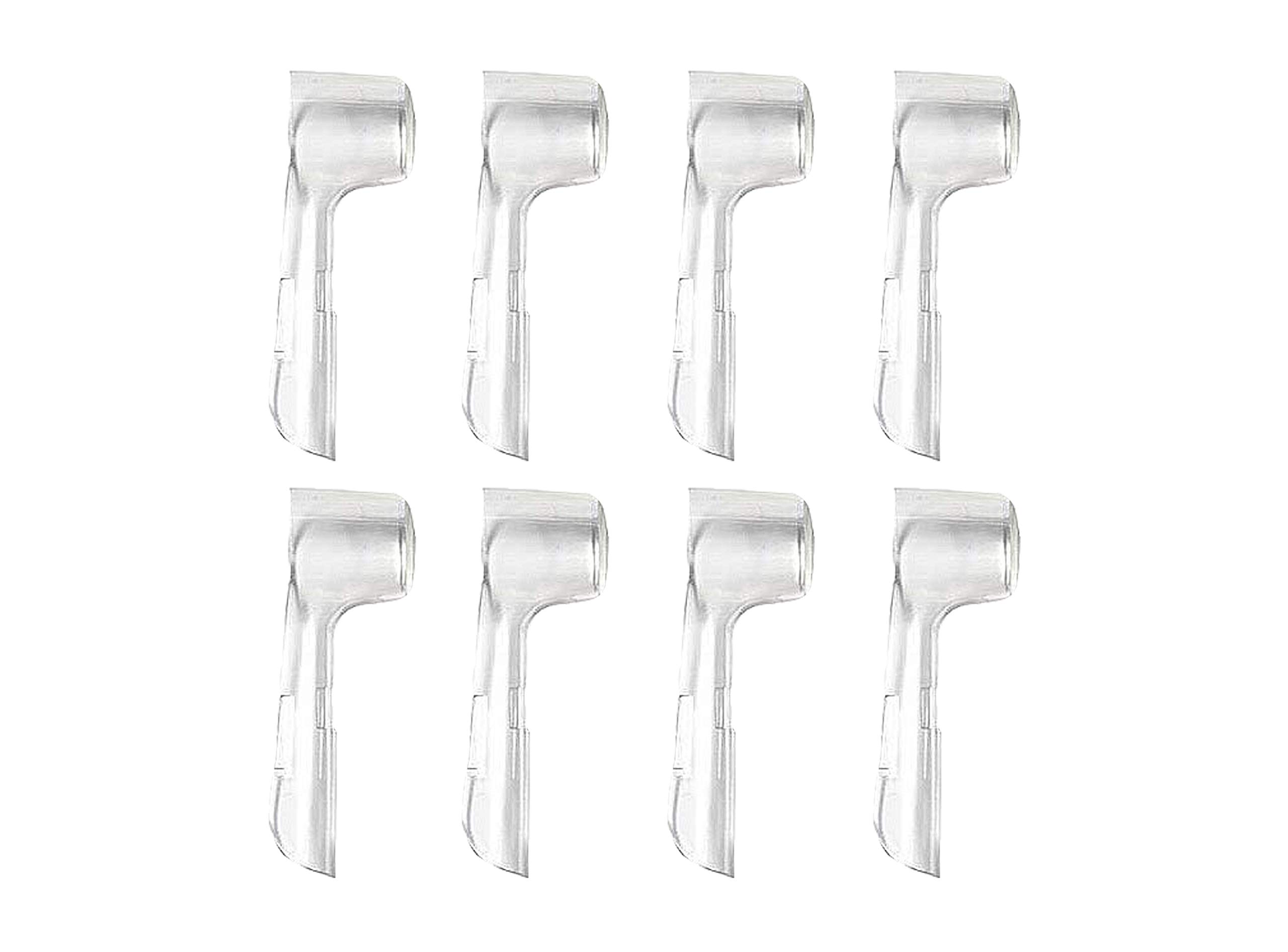 8 Testine di Ricambio Compatibili Precision Clean Generiche 3AG + 8 Copritestine di Protezione Igienici per spazzolino elettrico Sensitive, Professional Care, Vitality, ecc