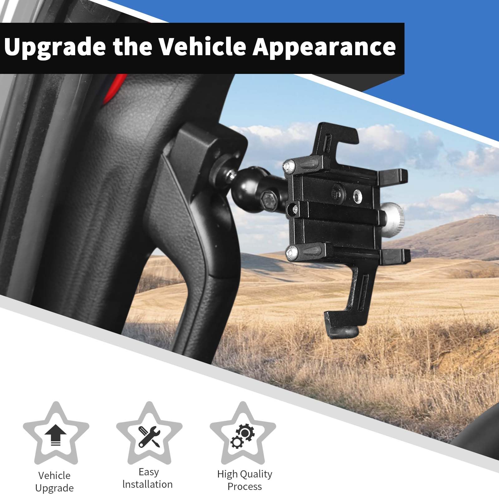 Amazon.co.jp: Voodonala Jeep Wrangler JL 2024+ A-Pillar用電話