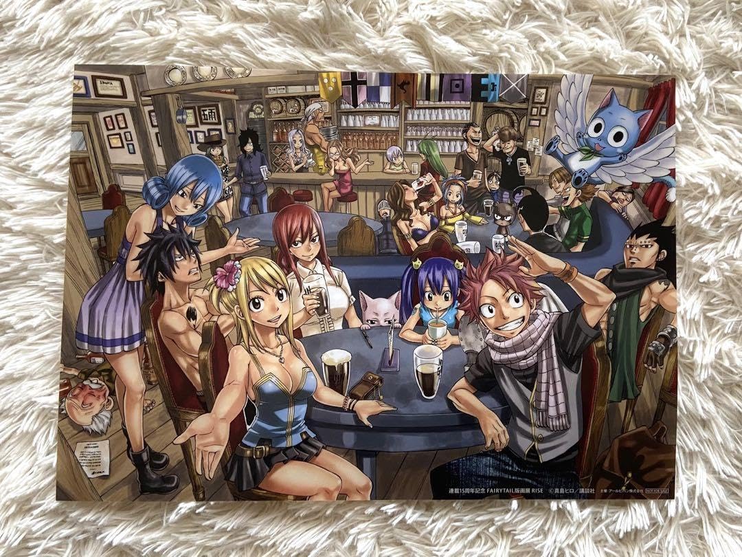 Amazon.co.jp: FAIRY TAIL フェアリーテイル 原画展 クリアポスター