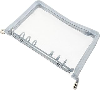 VILLCASE 5 Peças Capa De Fichário De Folhas Soltas Capa De Fichário Transparente Capa De Fichário A5 Capa De Diário Fichário Capa De Caderno Capas De Caderno Saco De Folhas Soltas