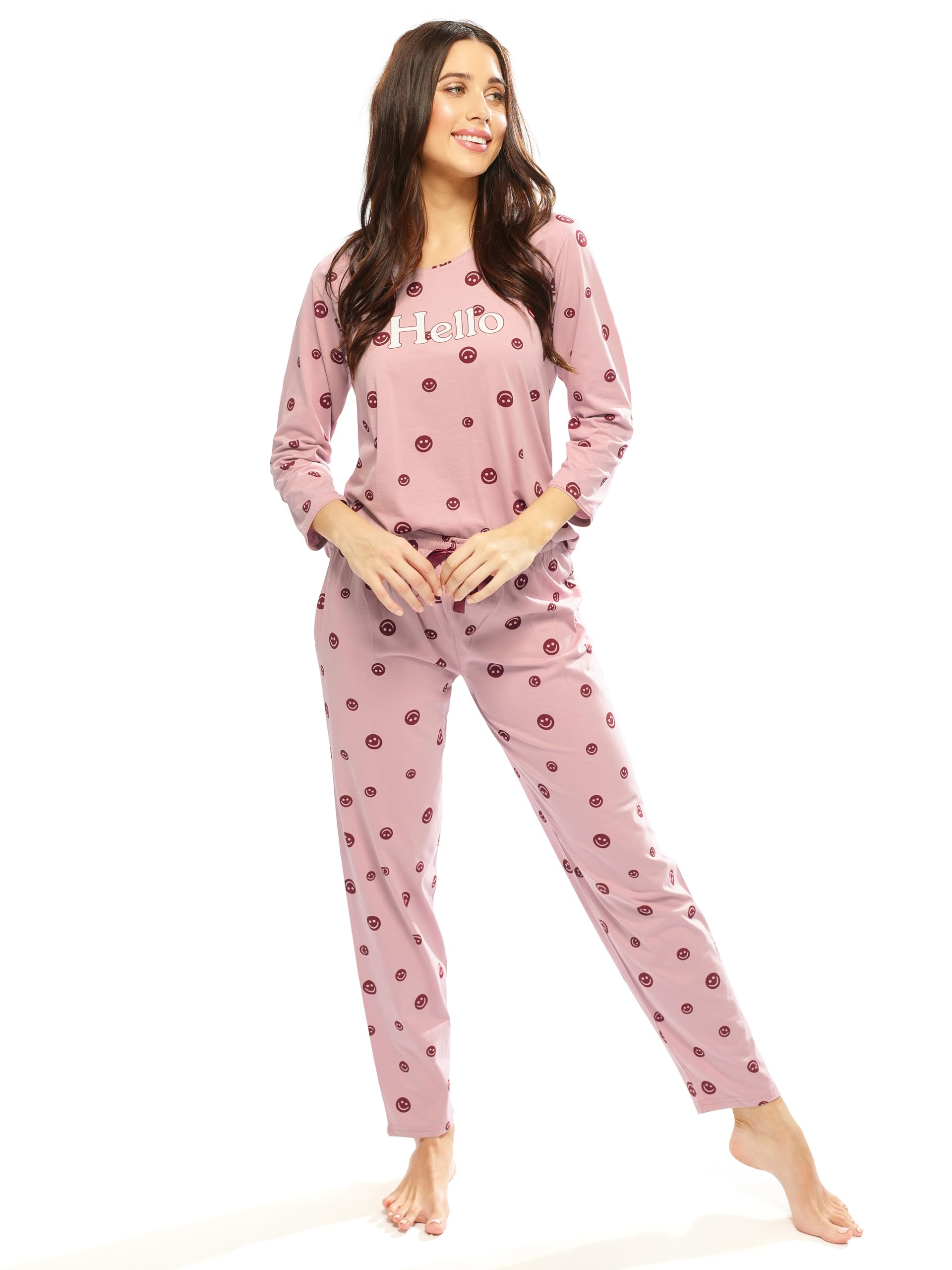 lotik Women's Cotton Night Suit Set-picture-27