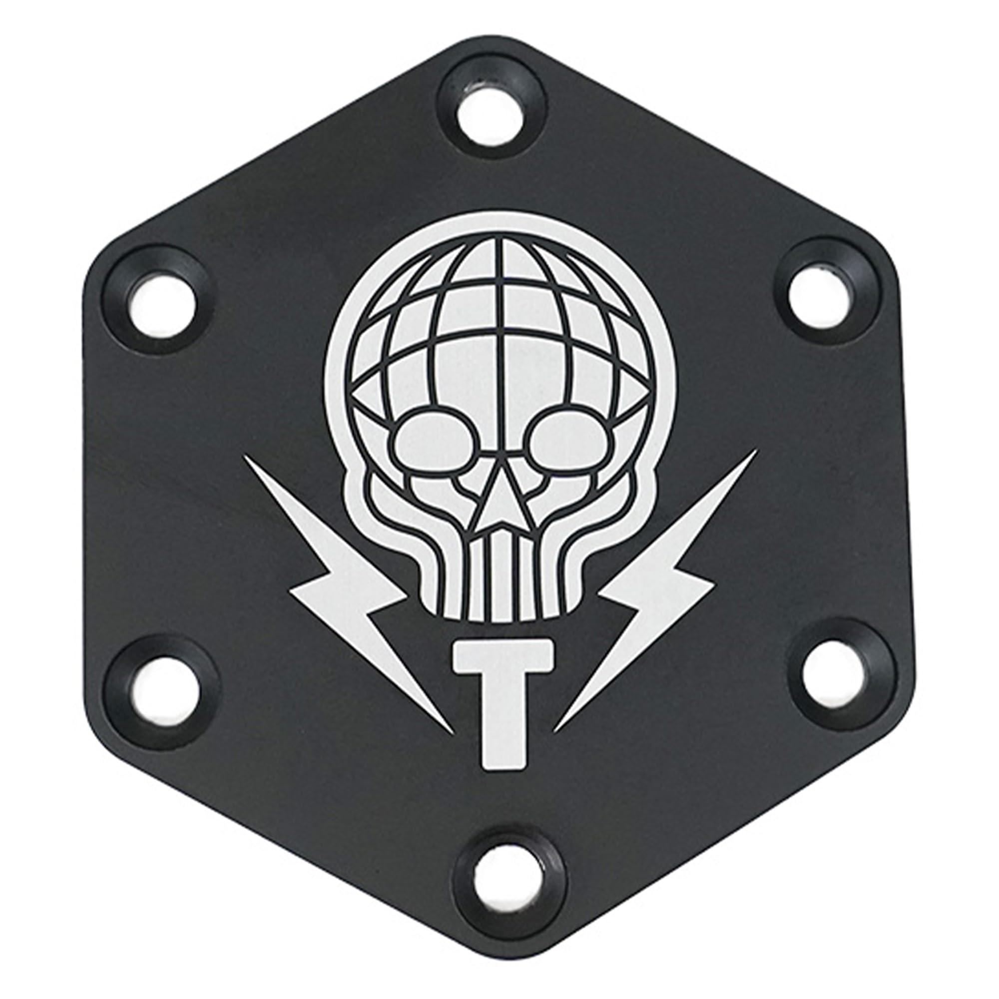 PRP Seats Terra Crew Steering Wheel Center Cap, Fits PRP Steering Wheels or Off-Road Wheels with 6 Bolt Pattern (Death Grip)