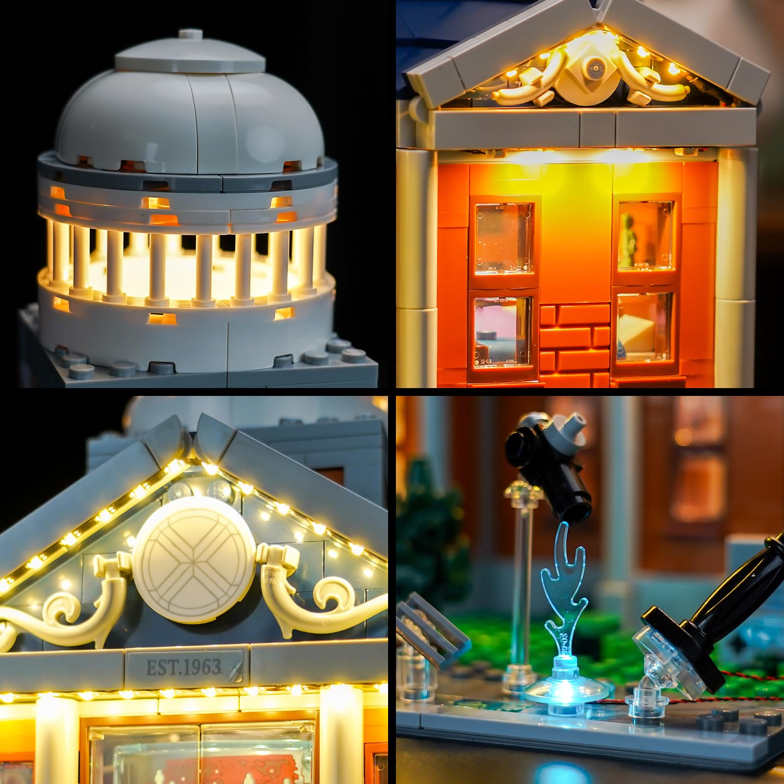 Light Kit Compatible with Lego X-Men: The X-Mansion 76294 (No Model) - Image 2