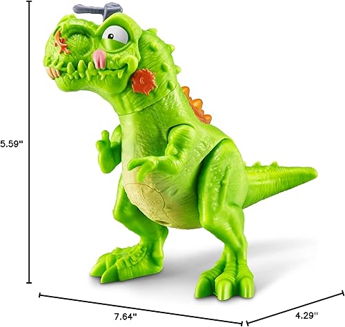 Miniatura 8 de Smashers Mini Jurassic Light Up Dino Egg (T-Rex) por ZURU Huevo coleccionable, limo de volcán, juguete fósil, juguetes de dinosaurio, juguete T-Rex