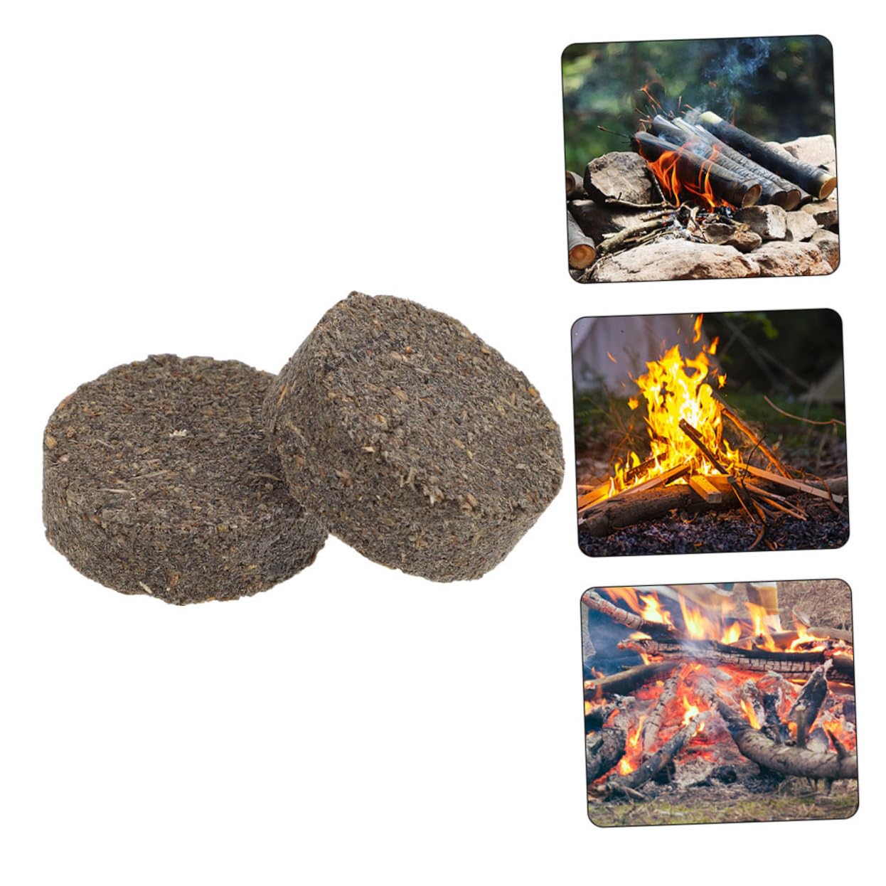 Toddmomy 100pezzi Accendifuoco Naturali Per Barbecue e Campeggio Blocchi Di Legno Per Accensione Facile e Veloce Per All Aperto