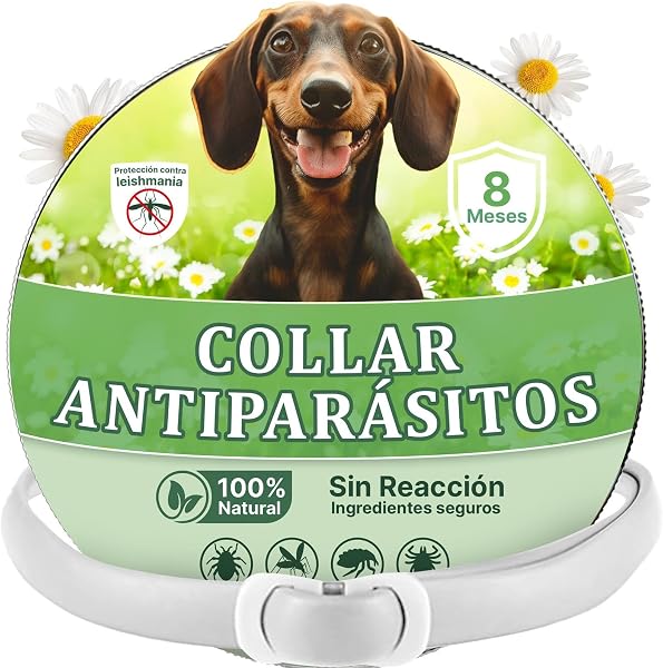 Familia Peluda Collar Antiparasitario 63cm Natural