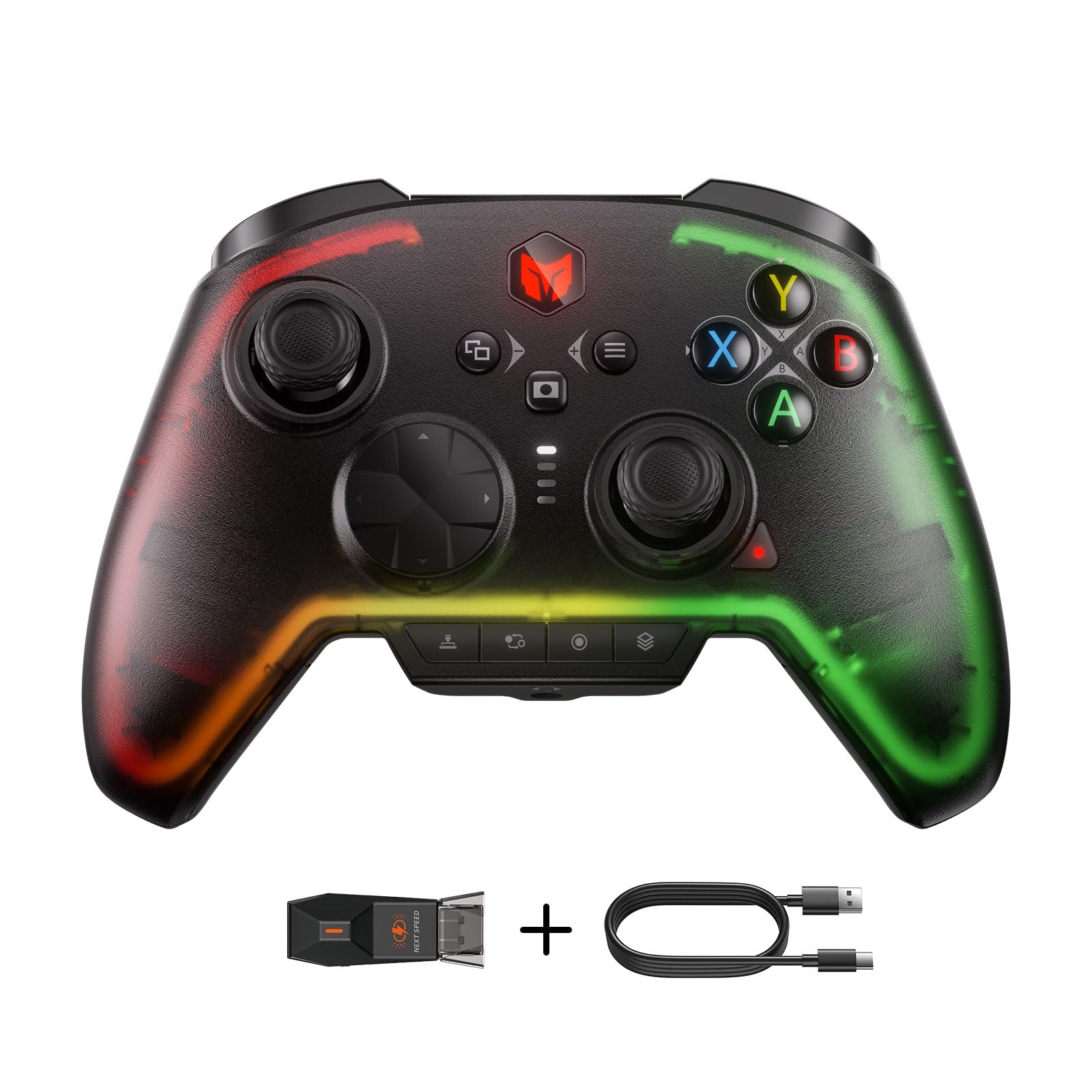 Amazon.com: BIGBIG WON Wireless Controller, Rainbow 2 Pro PC