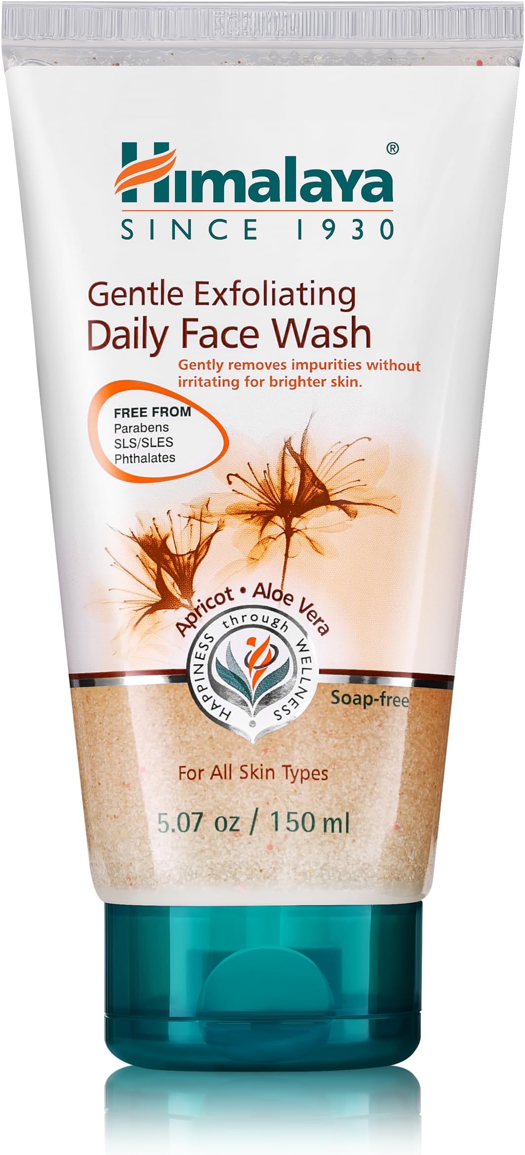Gentle Exfoliating Daily Face Wash for Deep Clean Pores & Soft, Moisturized, Renewed Skin, 5.07 oz, 1-PACK