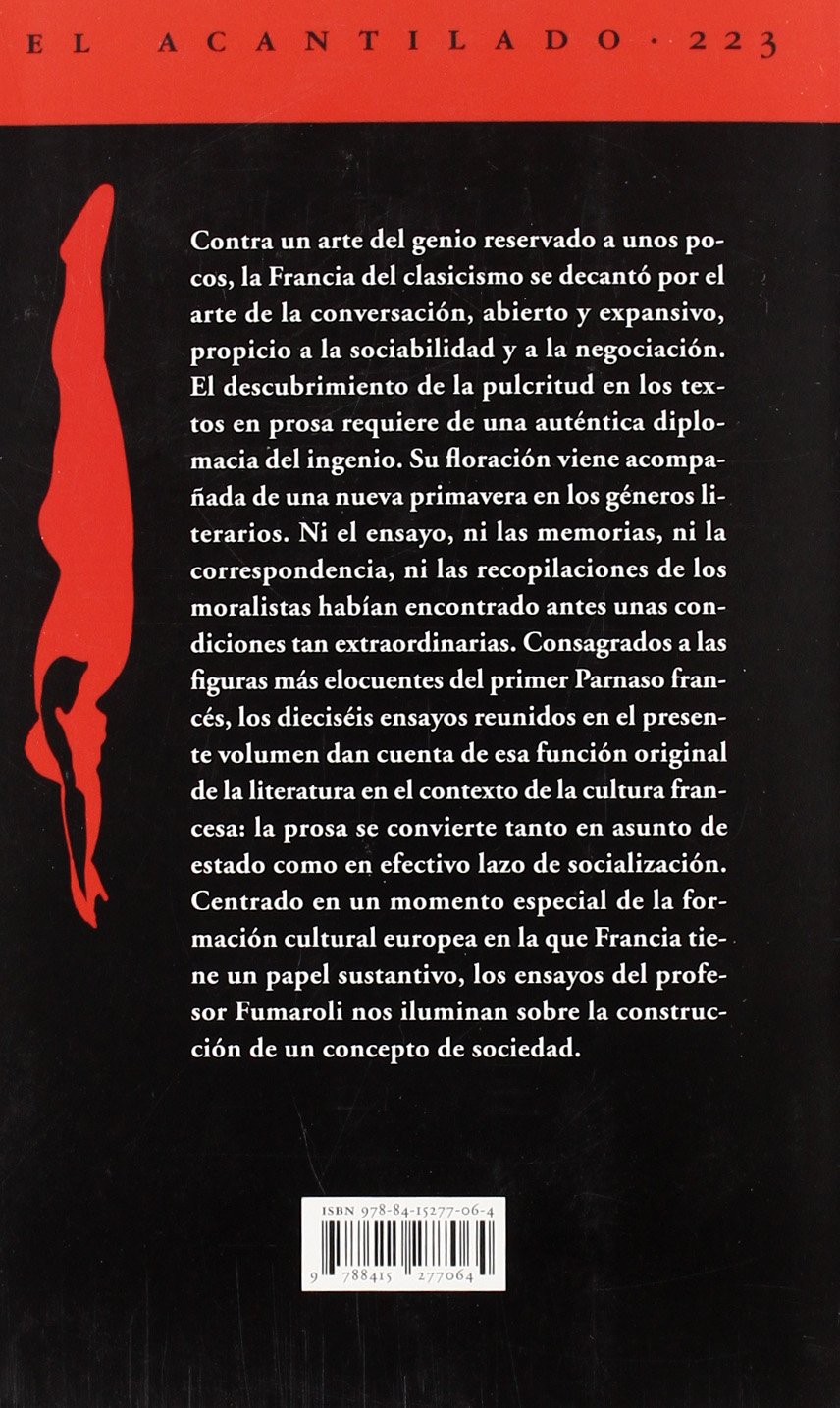 La diplomacia del ingenio: De Montaigne a La Fontaine: 223 (Acantilado)