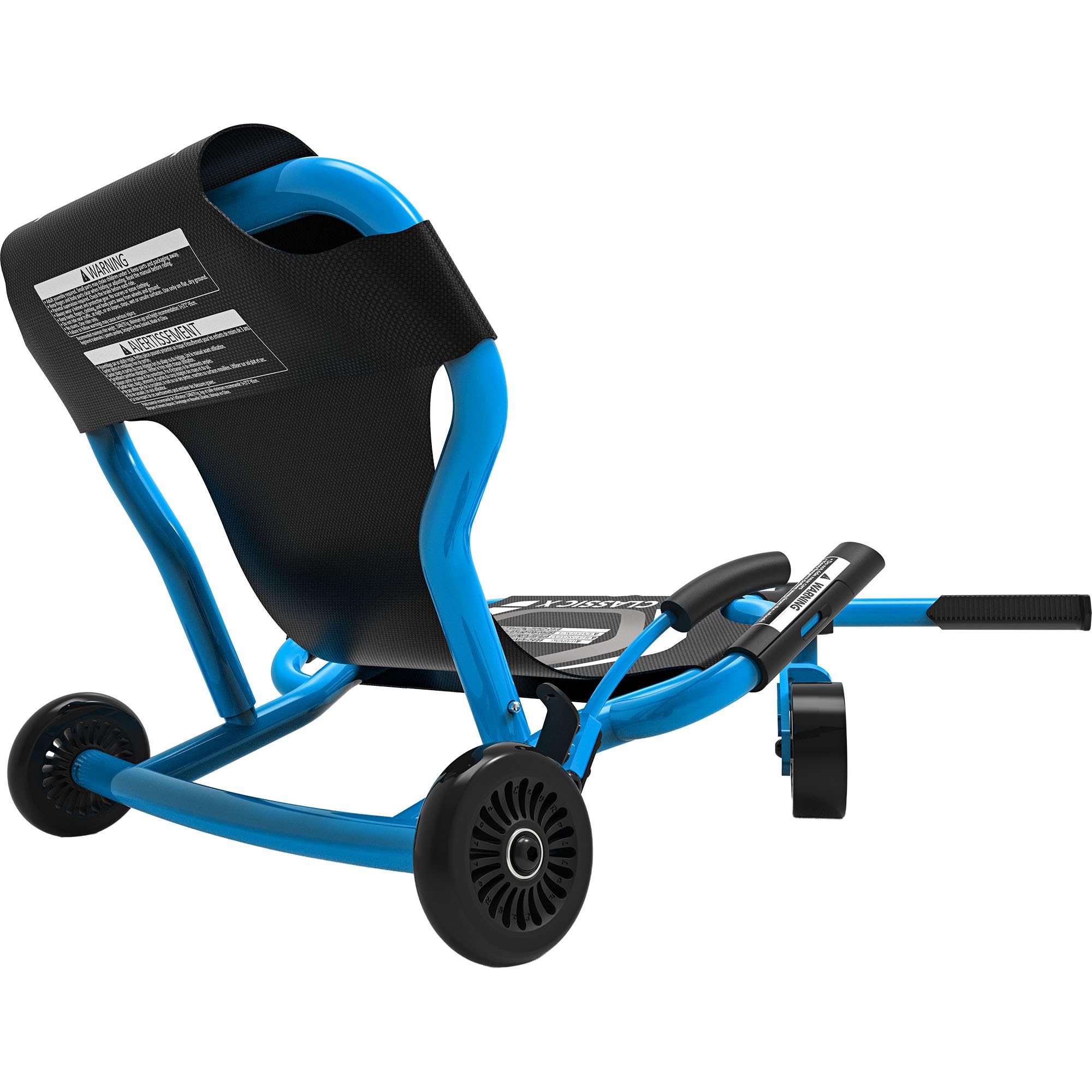 EzyRoller Classic X Go Kart Drift Trike para niños de 4 a 14 años | Triciclo Gokart hasta 70 kg | Vehículos Infantiles para Exteriores 1 Plaza, Capacidad de Carga hasta 70 kg (Azul)