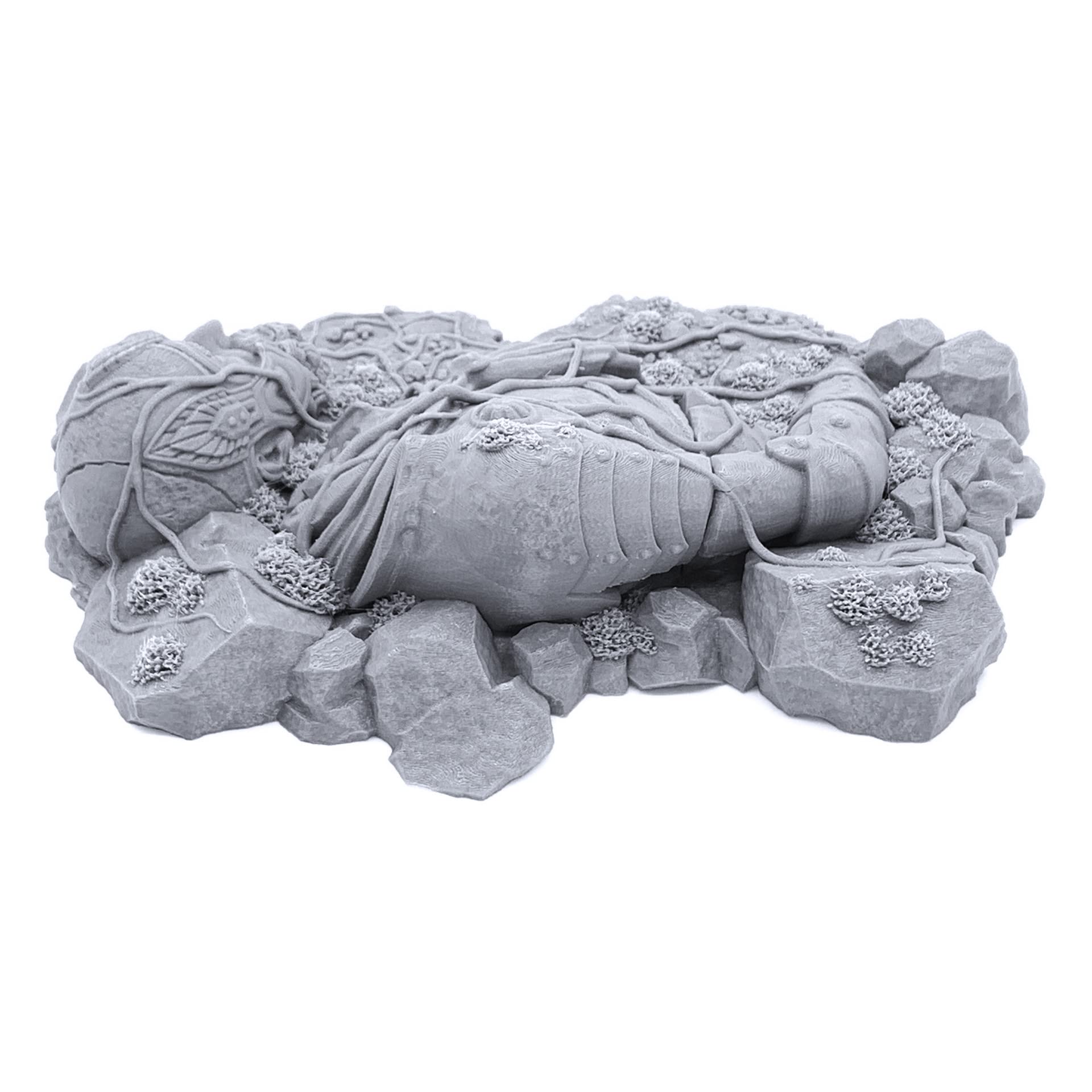 Giant Statue 3D Printed Terrain – Compatible With DND, Warhammer 40k, 28mm Tabletop RPGs