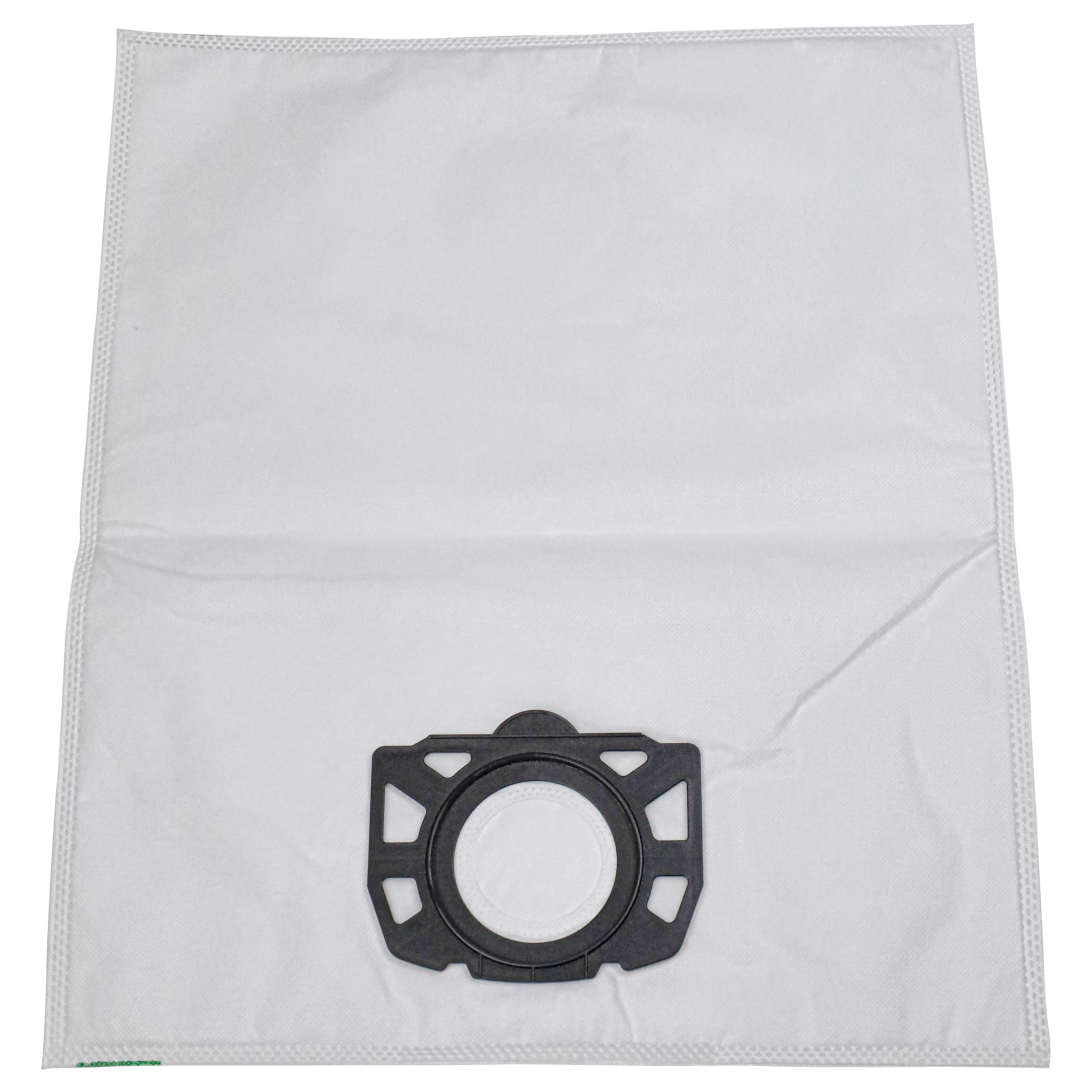 vhbw 50 x worek do odkurzacza Kärcher 69044130, 4039784550339, 6.904-413.0 do odkurzacza – 39 cm x 24,5 cm biały