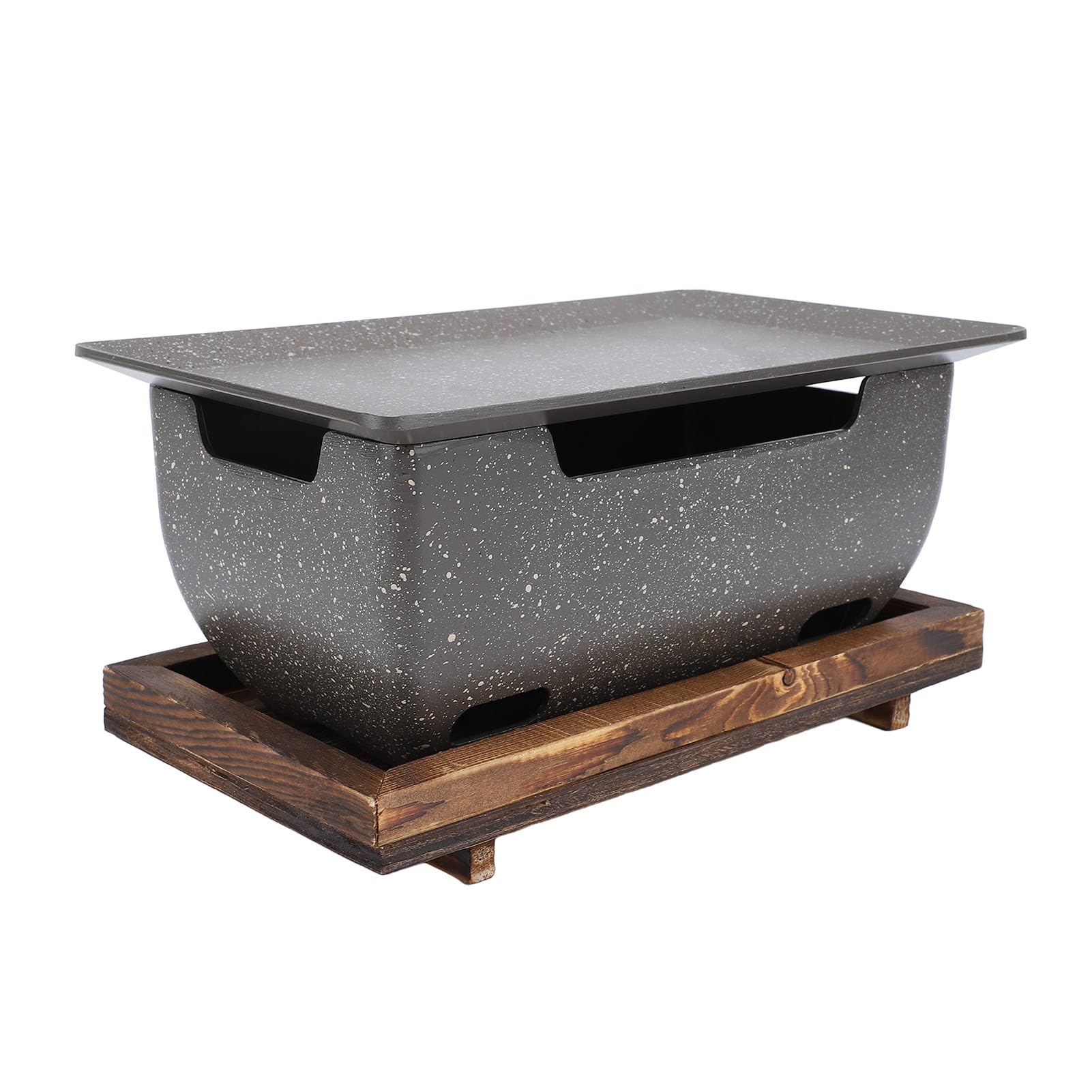 Przenośny Grill Węglowy, Kompaktowy Blat, Mini Wędzarnia, Mała Kuchenka do Grillowania, Grill, Mały Grill na Zewnątrz, Kemping, Podróżne Pikniki, Ogród, Impreza na Plaży