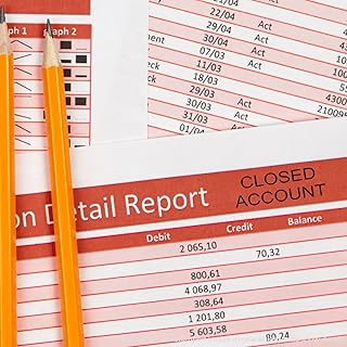 MaxStamp - Large Self-Inking Closed Account Stamp (Black Ink)