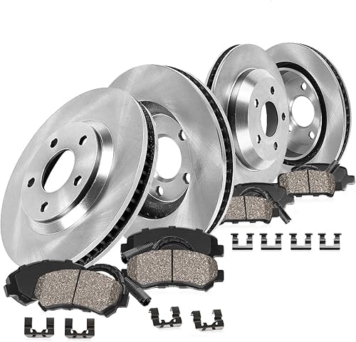 Callahan Brake Parts Kit de frenos delanteros y traseros para Mercedes-Benz E320 E350 Rotores de freno de repuesto y pastillas de freno de cerámica disponible en Yaxa Costa Rica