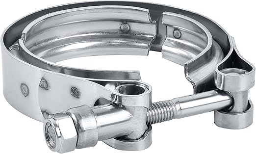 EVIL ENERGY 3.0 Inch V Band Clamp for Flange Kit Stainless Steel (No flanges)