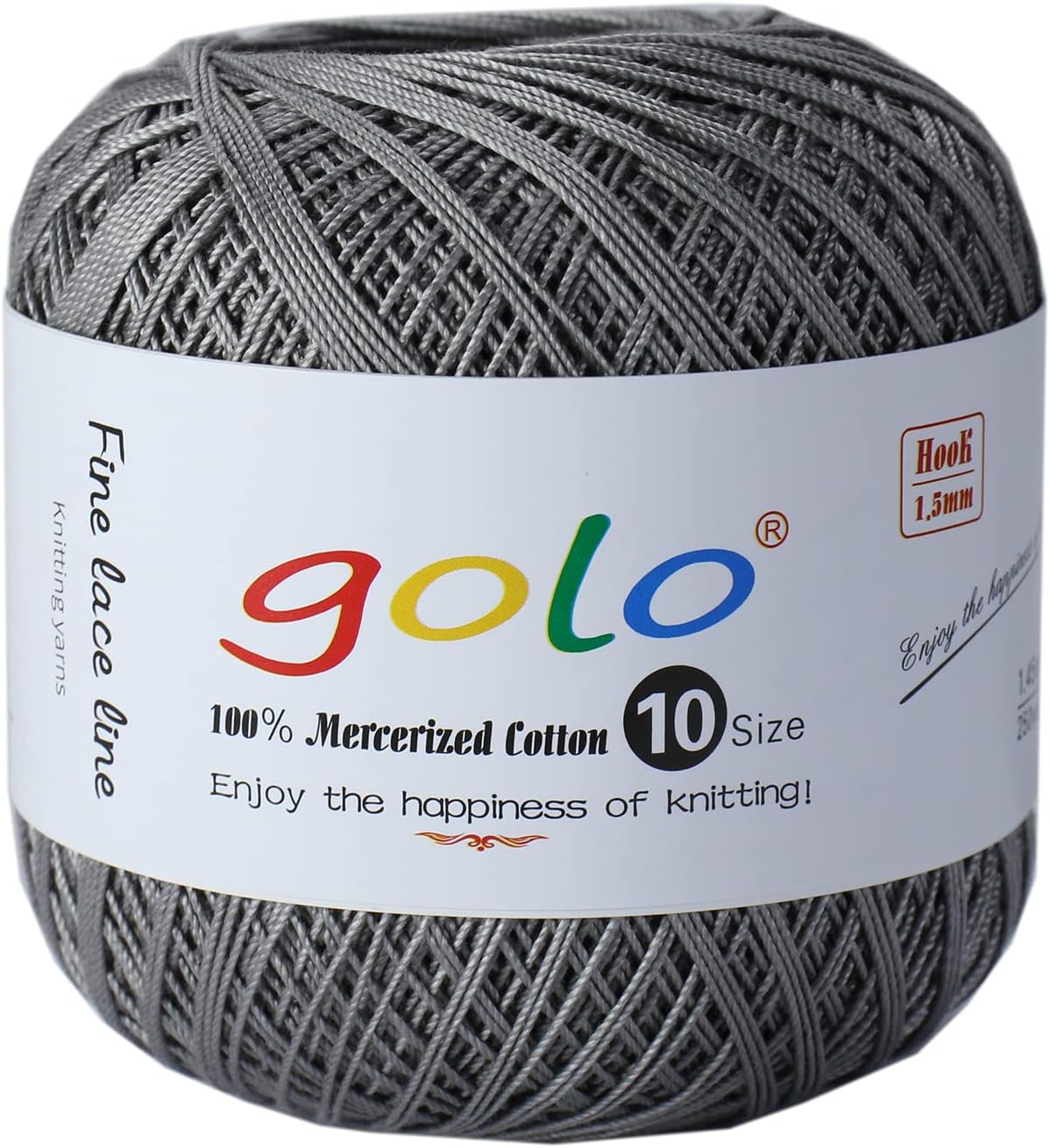 golo Cotton Crochet Thread Balls Size 10 Cotton Knitting