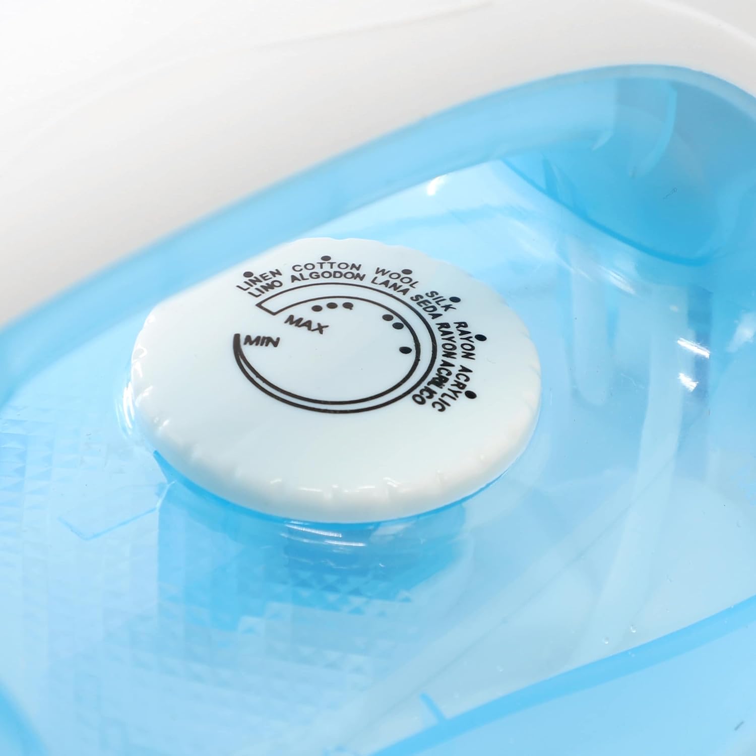 Impress Mid-Sized Spray Steam and Dry Iron in Blue with Nonstick