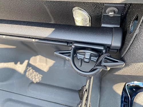 Miniatura 9 de Red de carga organizadora de maletero trasero para RAM 1500 2019-2025  Red de carga estilo sobre para recogida  Organizador de maletero elástico de