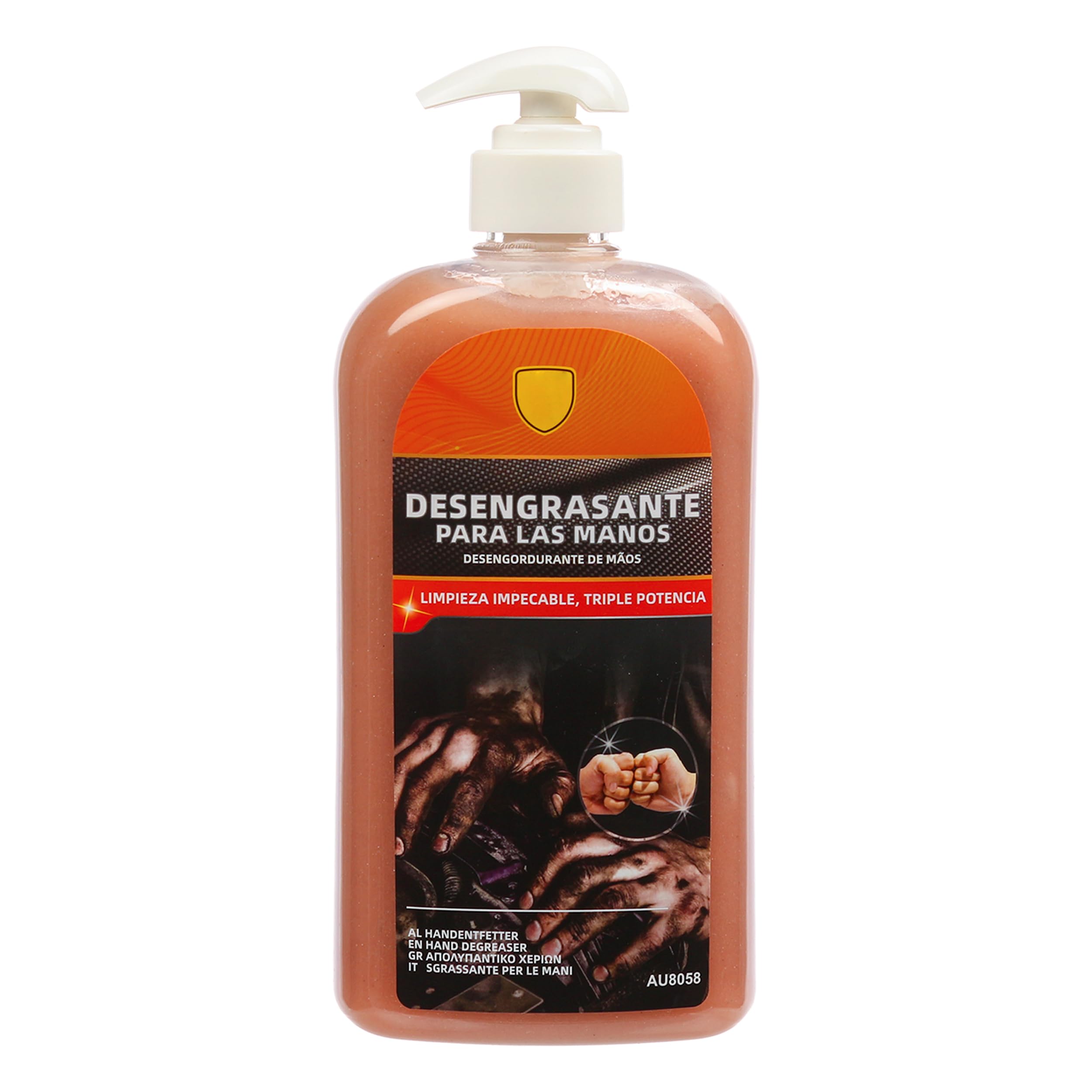 Gel Desengrasante para Manos 1L Profumado con Partículas para Mecánicos - Pack 1