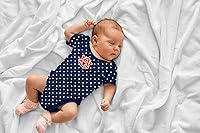 Vista 3 de Two Feet Ahead Body de corazones para bebé, ropa de bebé recién nacida, tallas 0-3M, 6M, 12M