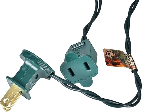 Miniatura 9 de Guirnalda de luces LED azules de Navidad 100 unidades de alambre verde de 269 pies incandescente patriótico conmemorativo 4 de julio juego de luces