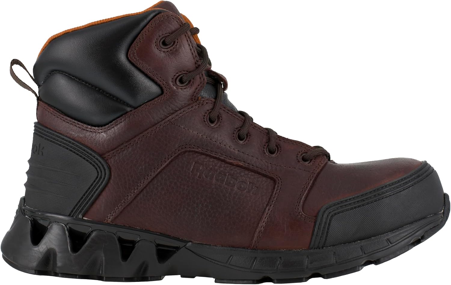 Reebok Work Men's Zigkick RB7005 Work Shoe, Brown
