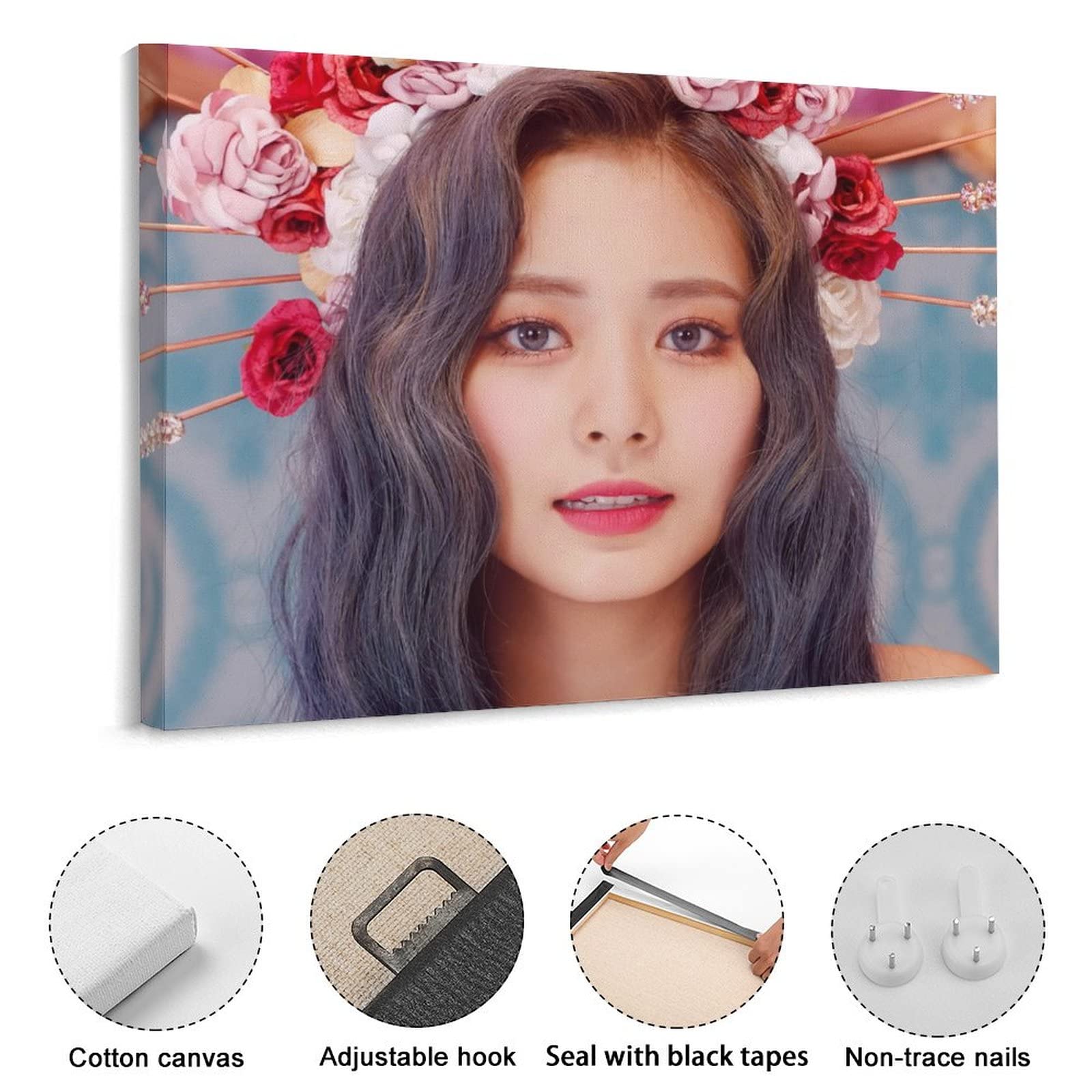 Amazon.co.jp: TWICE ツウィ 挂画 アートパネル アートポスター 絵画