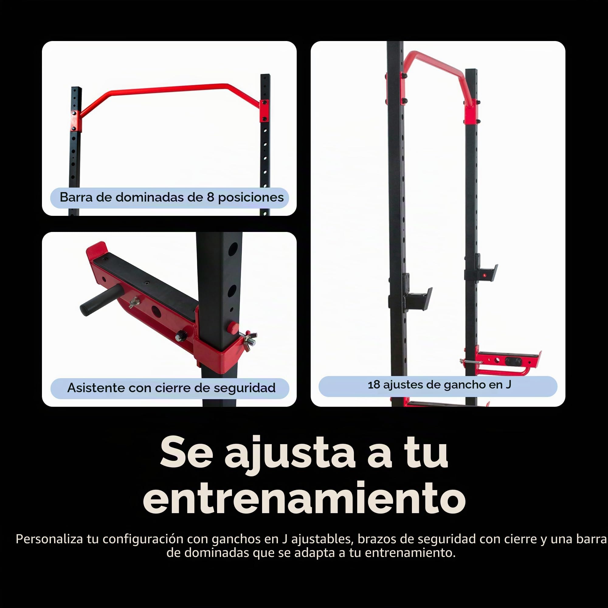 Sunny Health & Fitness Prensa vertical multifuncional ajustable para sentadillas, prensa de hombro, prensa de banco inclinada, filas de mancuernas, rizos de bíceps, peso muerto