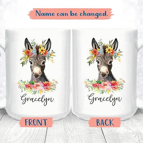 Miniatura 9 de Taza de café Koala personalizada, regalo para cumpleaños, taza de café blanco Koala de 11 onzas, 15 onzas, impresionantes tazas de animales, taza de