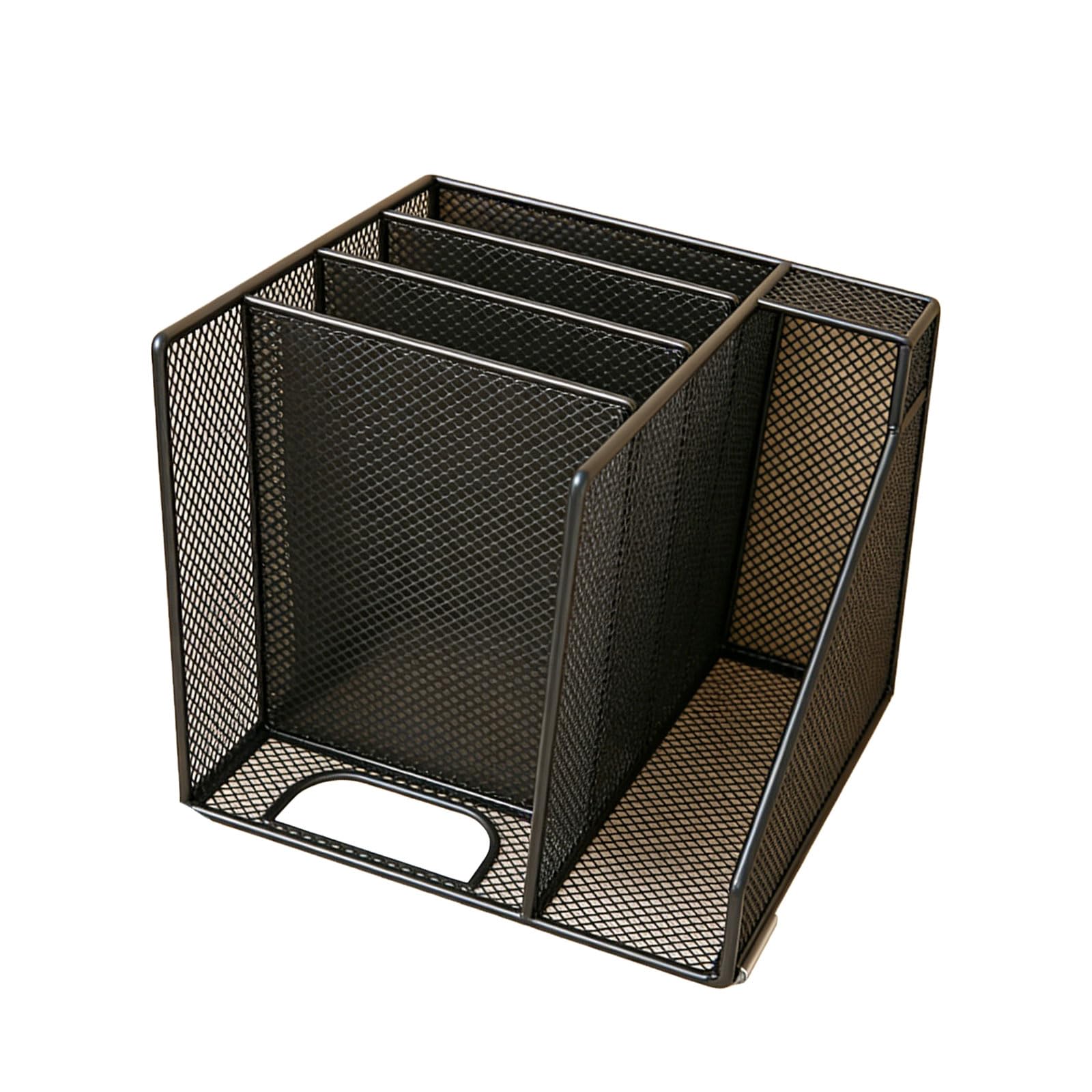Desk Organizers with File Holders, 4 Tiers Paper Letter Tray Meshes Desktop File Organization Offices Supplies Desk Accessories & Workspaces