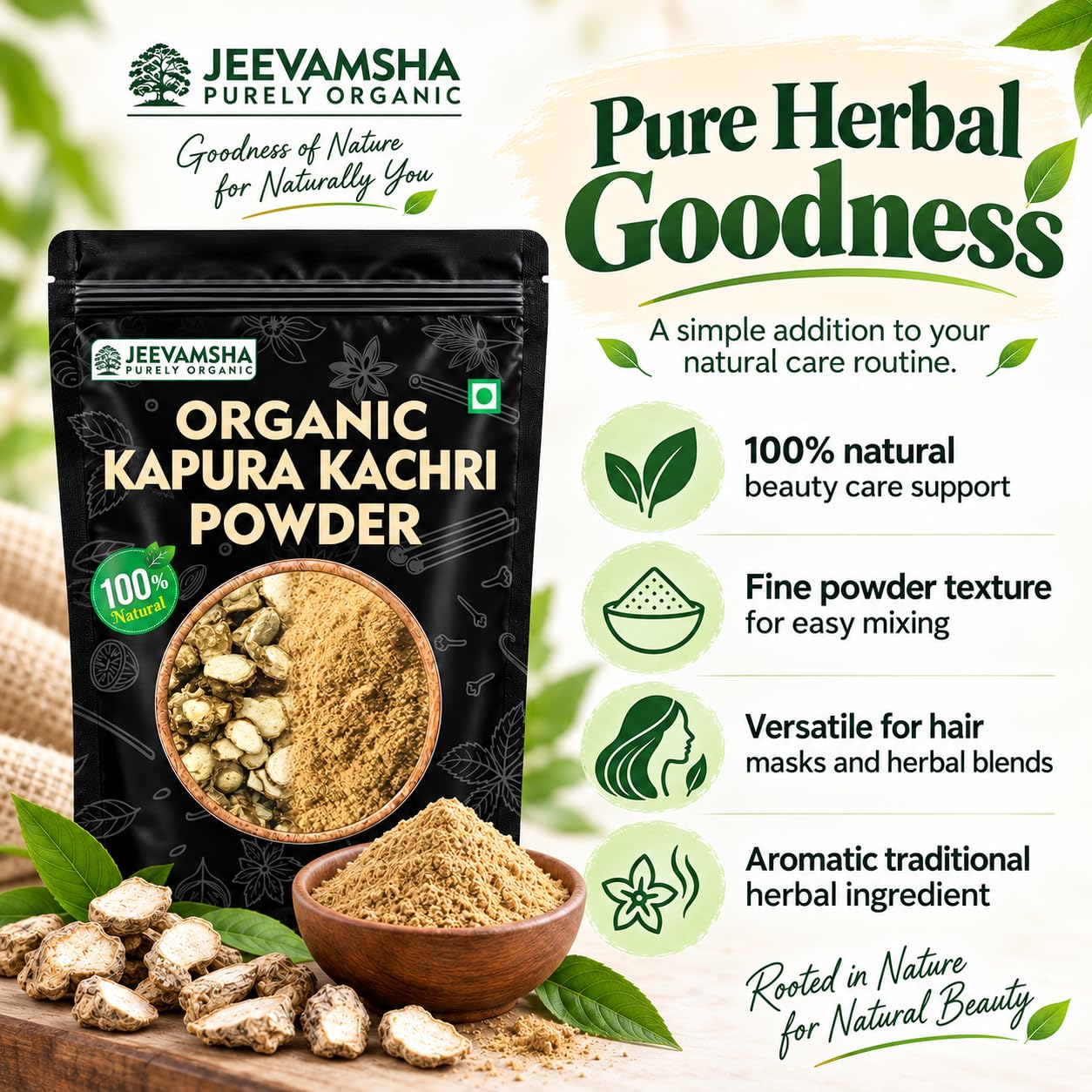 Kapura Kachri Powder 250g – Organic Pure & Natural Herbal Powder for Kidney, Digestion & Joint Health – Ayurvedic, Chemical-Free — Amazon image 4