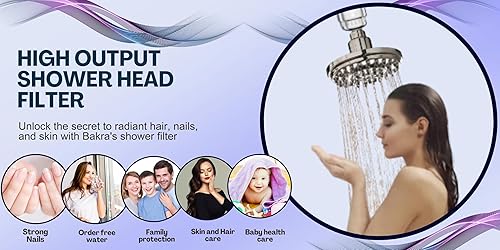 Miniatura 5 de Cartucho de filtro premium de repuesto de 20 etapas (sin carcasa), se adapta a cualquier filtro de ducha de diseño similar de 15 y 23 etapas.