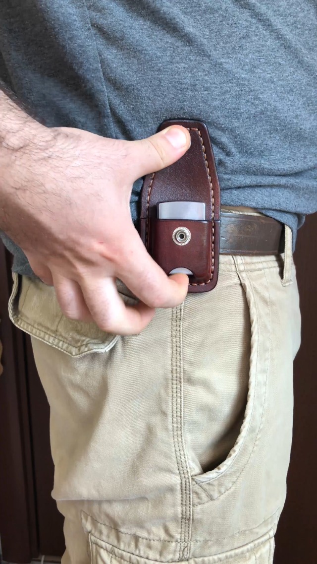 Amazon.com: Leather case made to fit Zippo lighter, custom leather