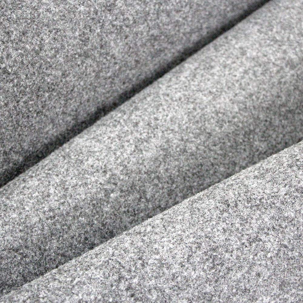 OLIVO.shop Alfombra de eventos, rollo de alfombras, alfombra para boda, ceremonia, fiesta, alfombra al metro, pasarela ROMOQU (gris, 1 x 5 m)