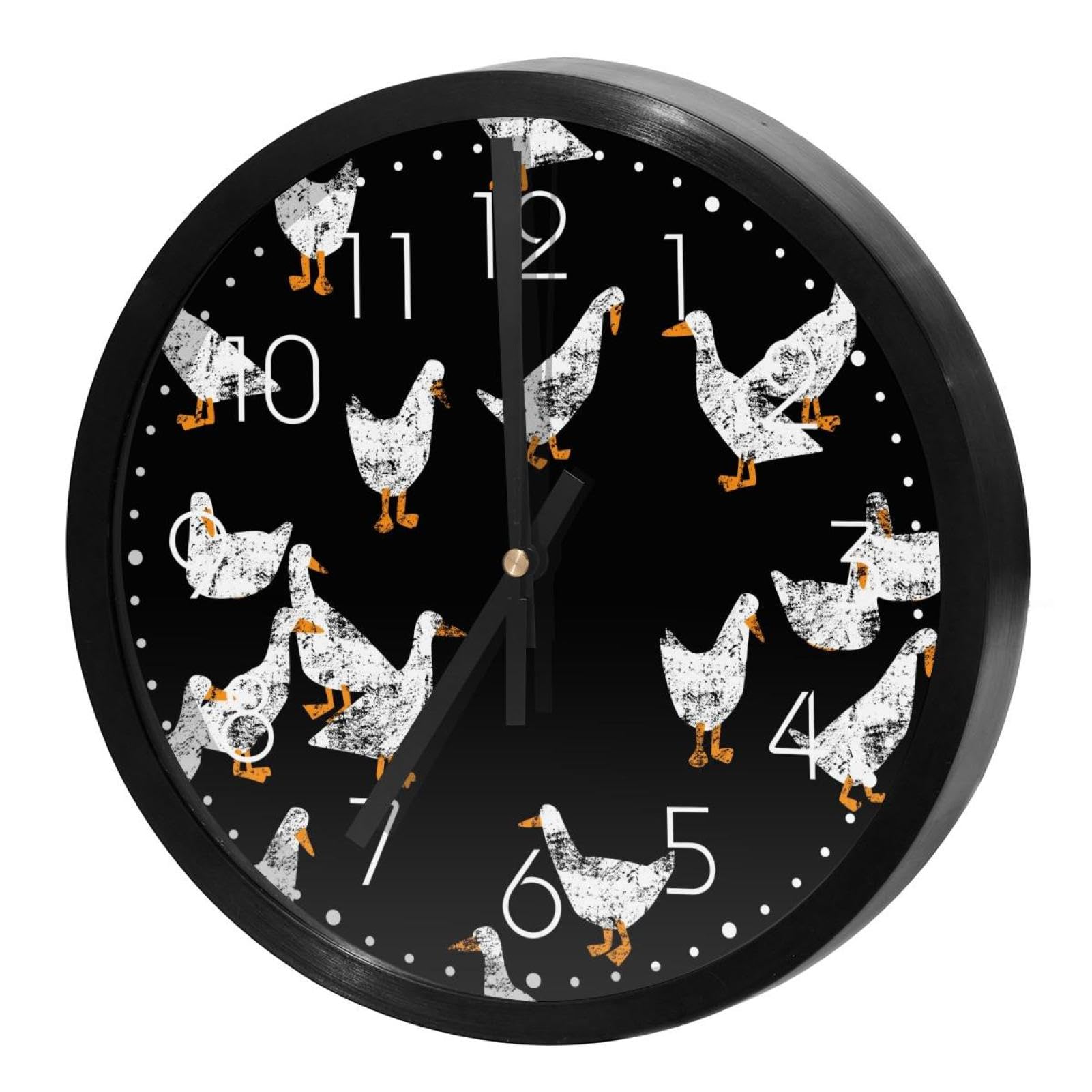 Horloge murale silencieuse sans tic-tac mécanisme quartz précis pour chambre