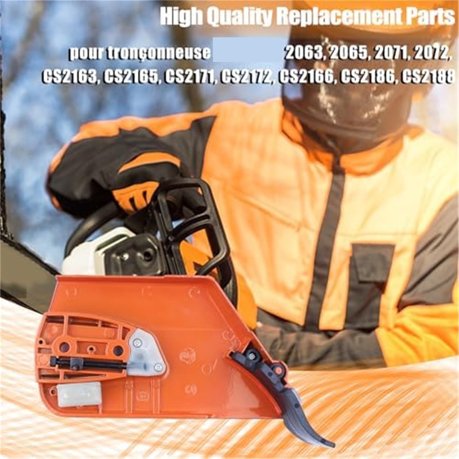 Copertura Laterale Freno Catena Motosega - Per Modelli 50, 51, 55 - Foto 10