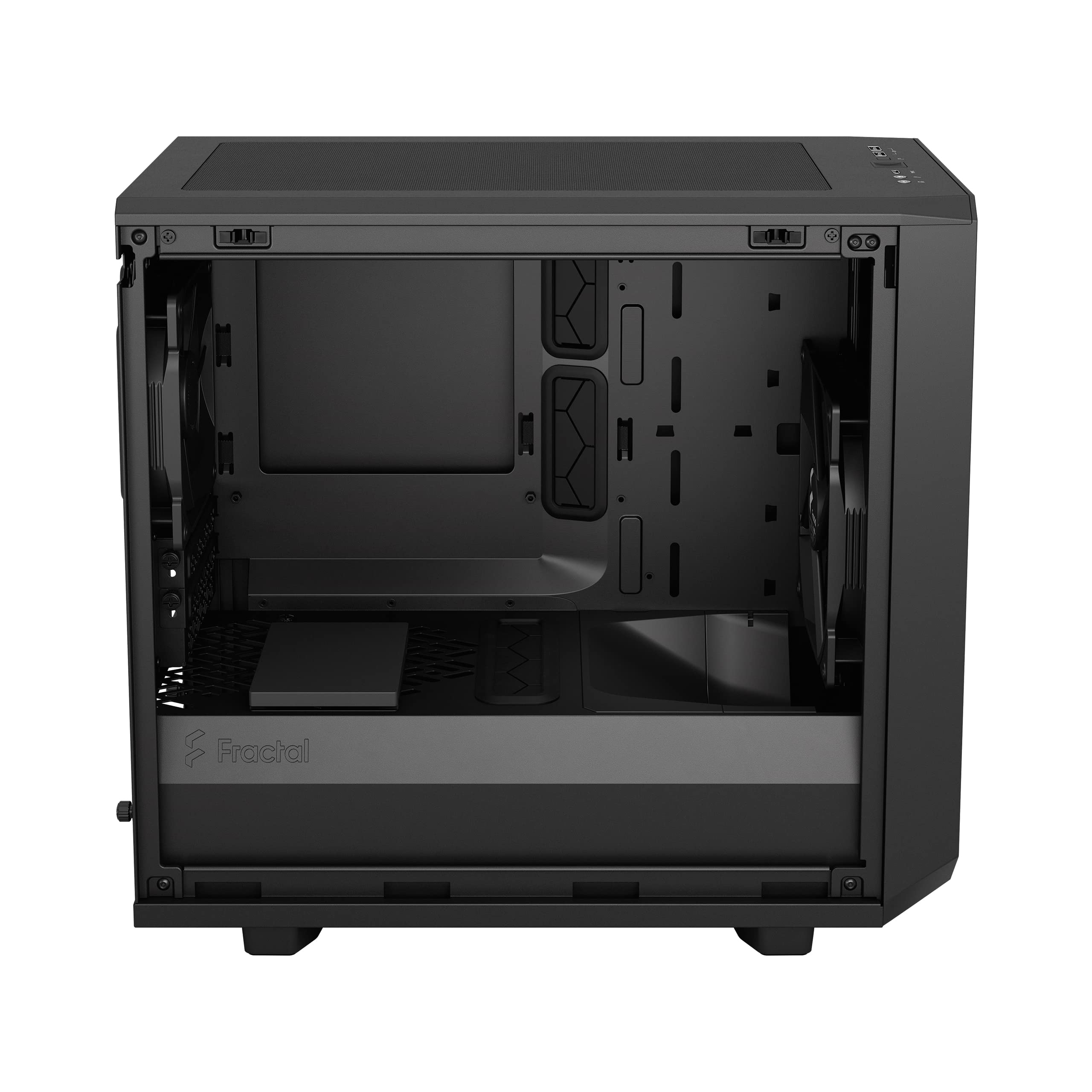 Fractal Design Meshify 2 Nano Black, Tempered Glass Dark Tint