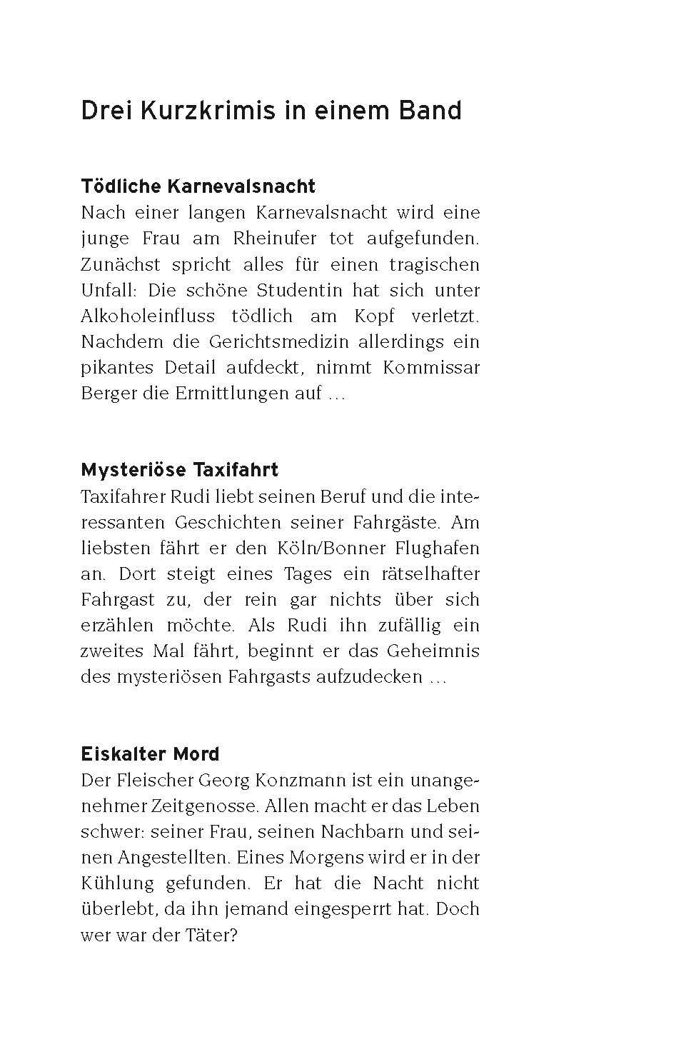 Eiskalter Mord: Deutsch als Fremdsprache (DaF) A1